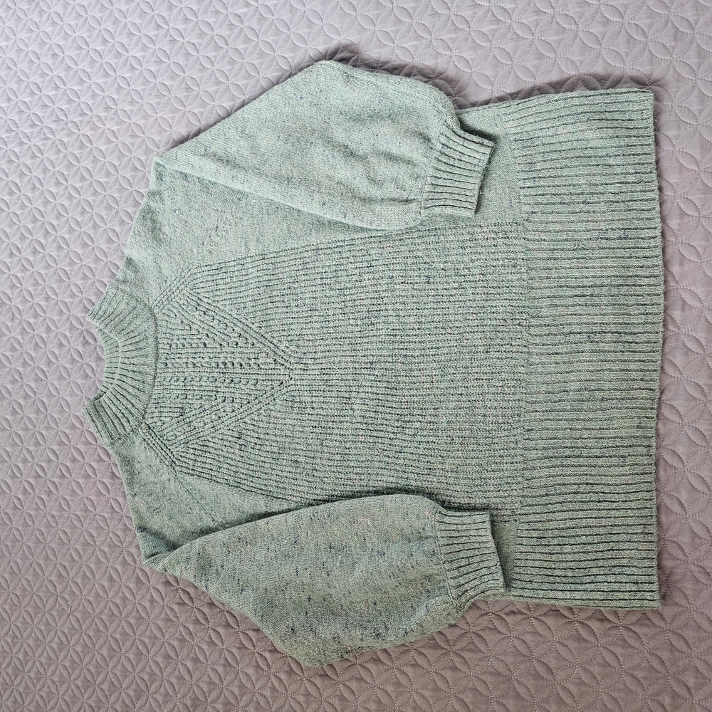 Lauren Conrad Bluish-Green Knit Sweater
